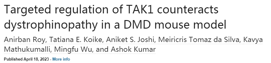 通过操纵TAK1，一种信号蛋白可以减缓疾病的进展