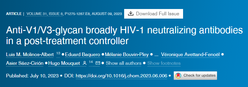 研究描述了一个针对HIV-1包膜蛋白的广泛中和抗体(bNAbs)家族