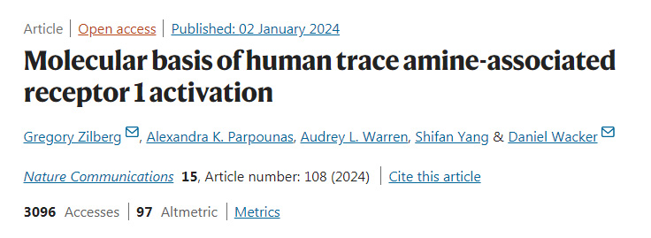 人类微量胺相关受体1激活的分子基础