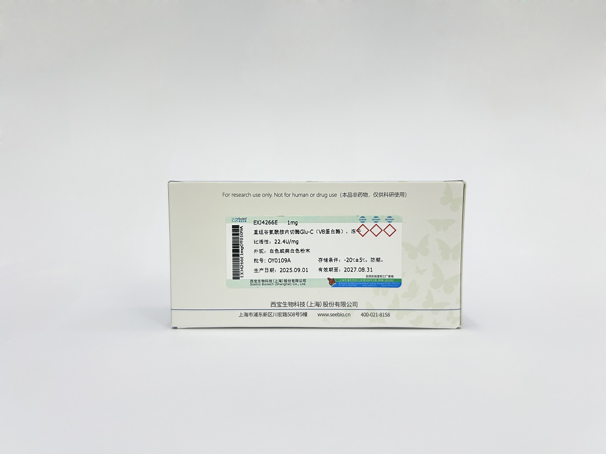 重组谷氨酰胺内切酶Glu-C（V8蛋白酶），冻干