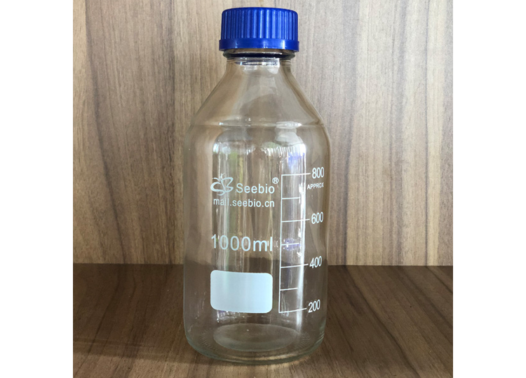 试剂瓶,蓝盖,本色瓶身,容积1000mL